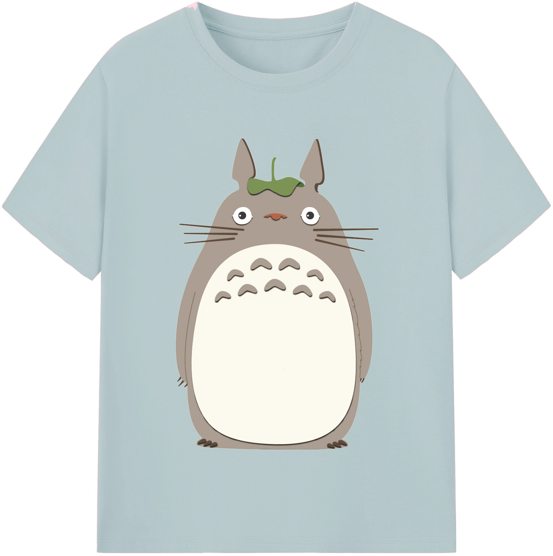 （画像用） となりのトトロ 草壁メイ 草壁サツキ My Neighbor Totoro Satsuki Kusakabe Mei Kusakabe 綿100％半袖Tシャツ（フロントプリント）